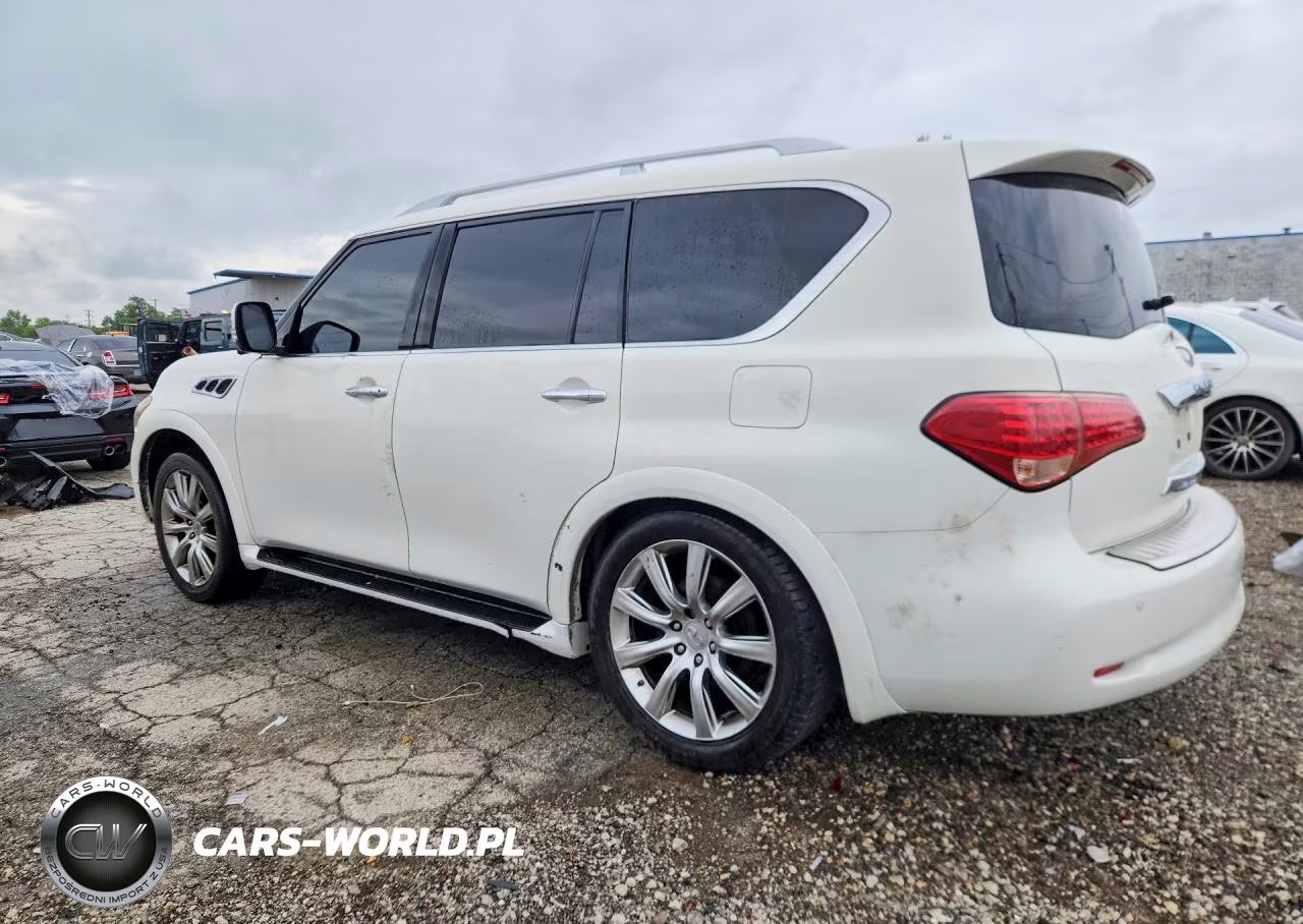 2012 Infiniti Qx56 VIN:JN8AZ2NE1C9015542 - 2