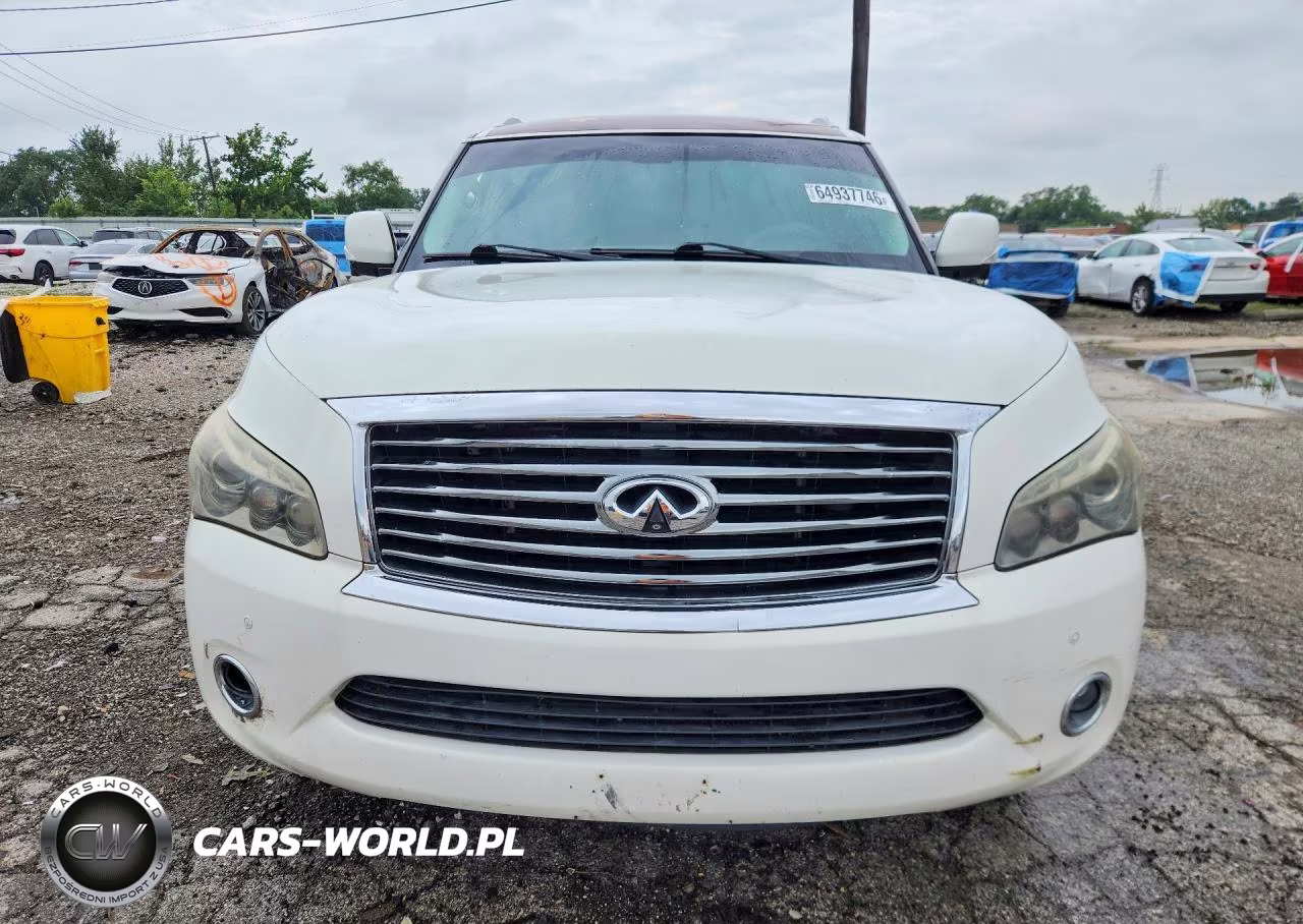 2012 Infiniti Qx56 VIN:JN8AZ2NE1C9015542 - 5