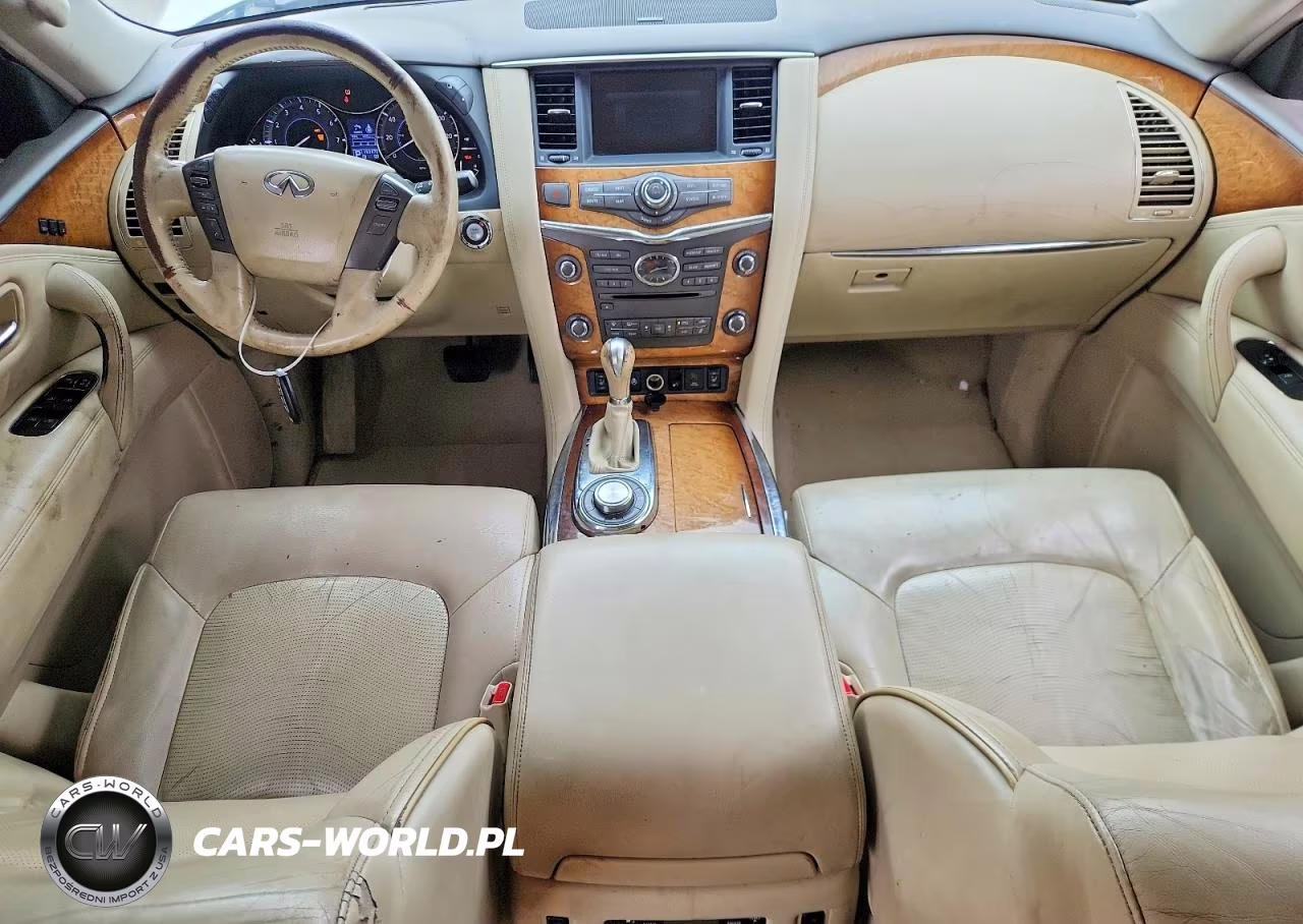2012 Infiniti Qx56 VIN:JN8AZ2NE1C9015542 - 8