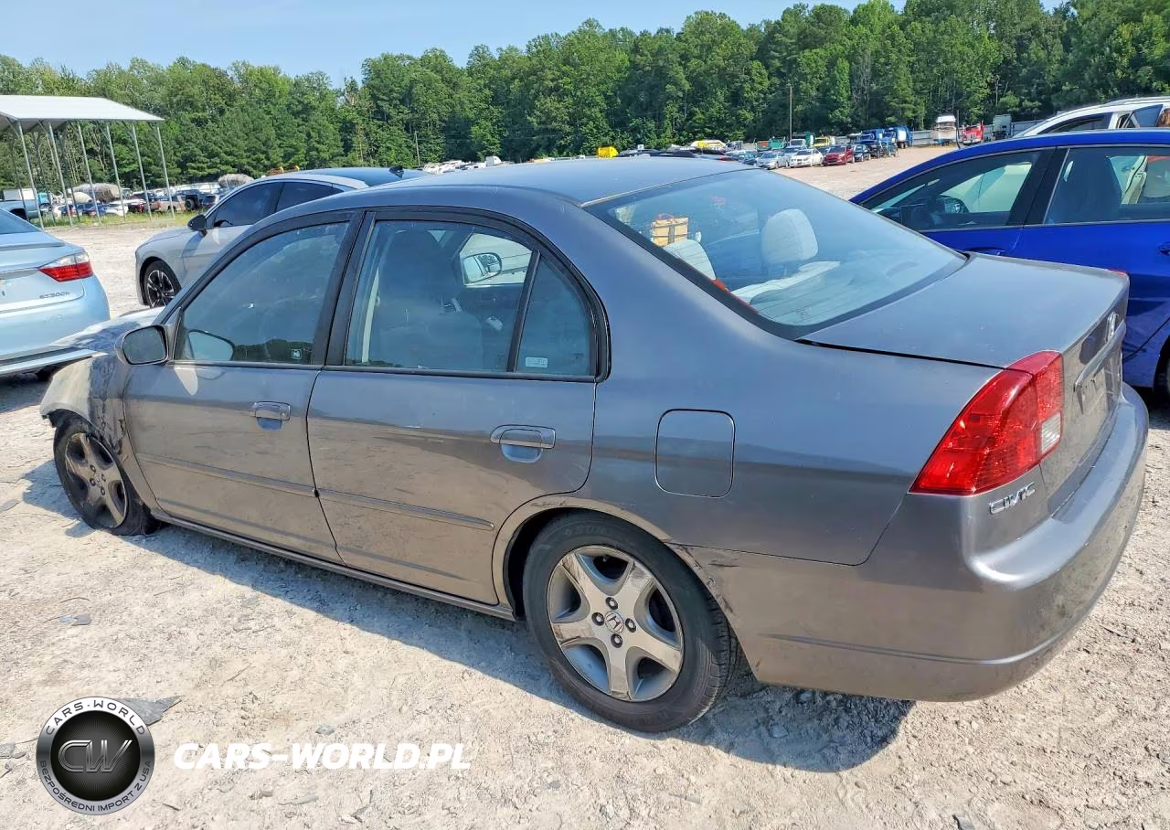2004 Honda Civic Ex VIN:2HGES26804H525877 - 2