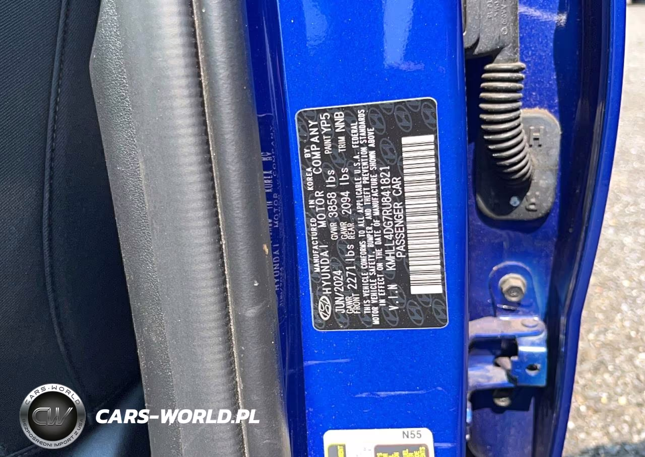2024 Hyundai Elantra Se VIN:KMHLL4DG7RU841821 - 10