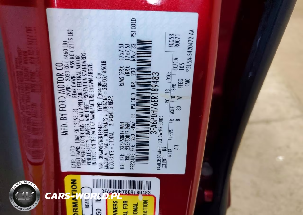 2014 Ford Fusion Se VIN:3FA6P0H76ER189483 - 12