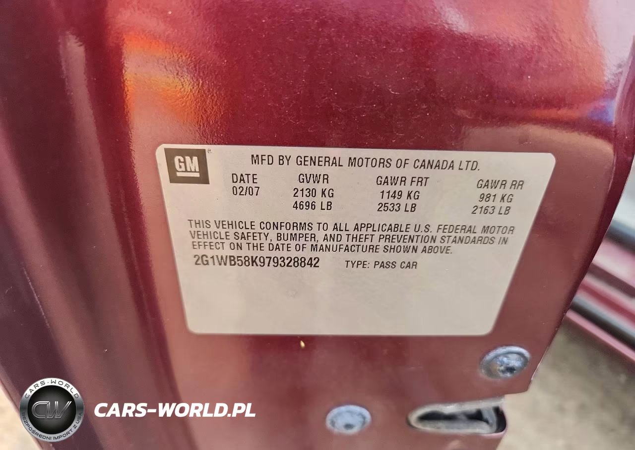 2007 Chevrolet Impala Ls VIN:2G1WB58K979328842 - 12