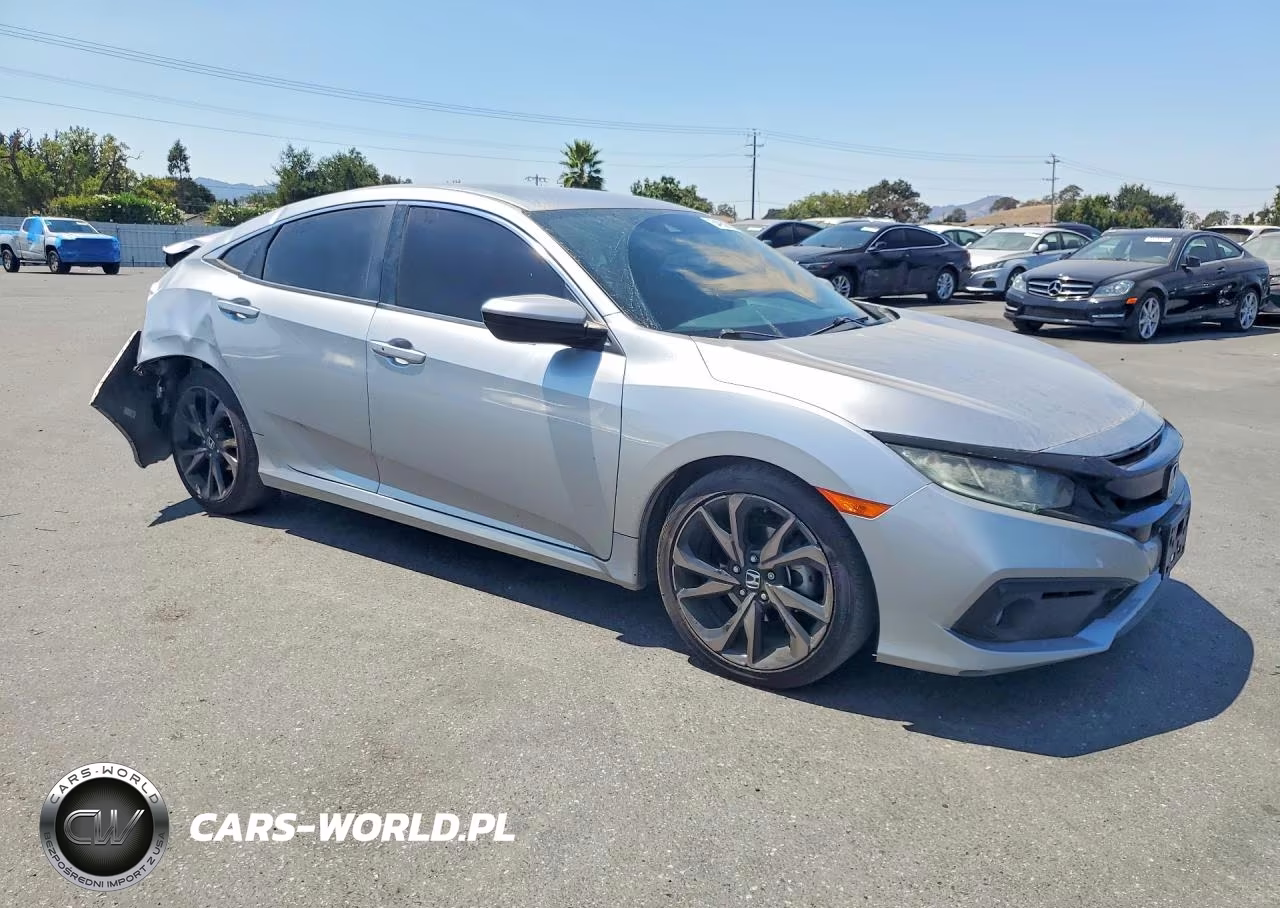 2019 Honda Civic Sport VIN:19XFC2F85KE212090 - 4
