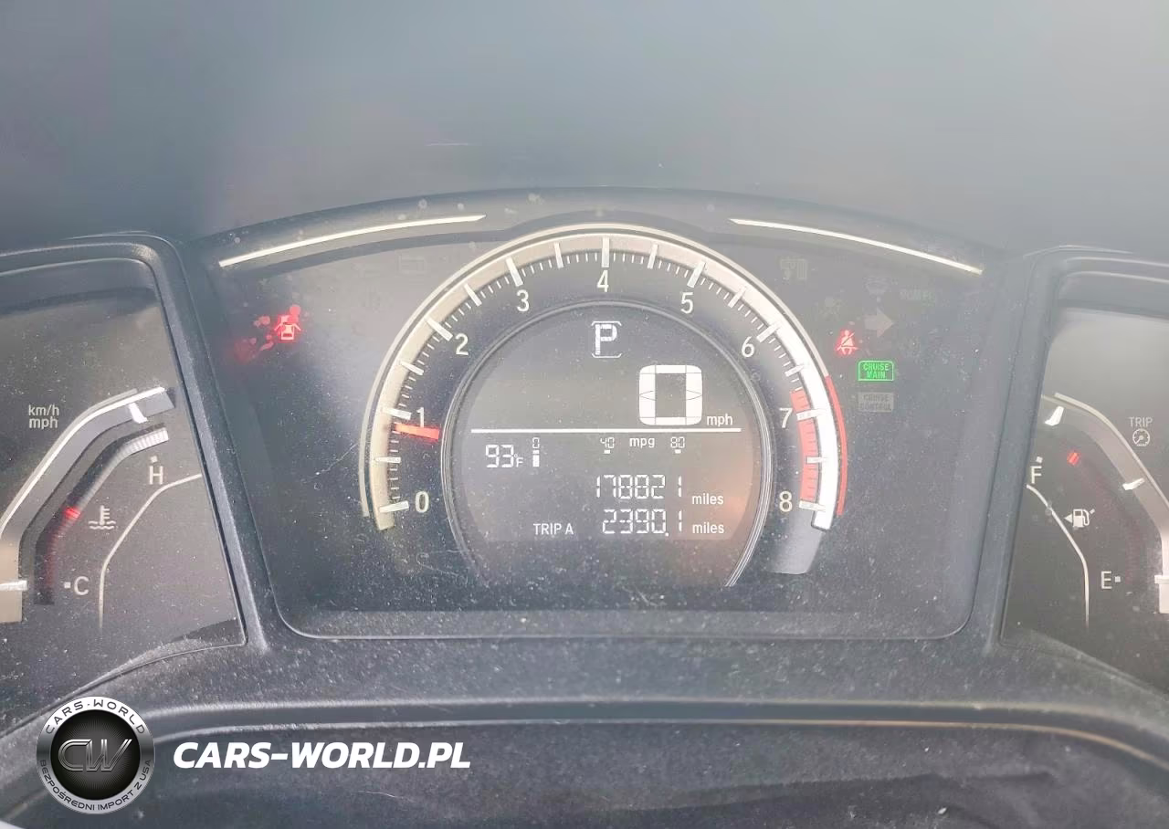 2017 Honda Civic Lx VIN:2HGFC4B07HH303159 - 9