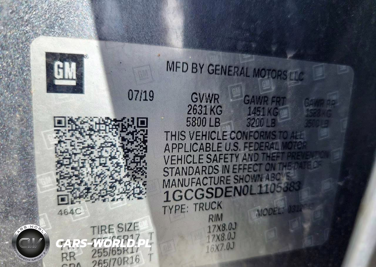2020 Chevrolet Colorado Z71 VIN:1GCGSDEN0L1105883 - 13