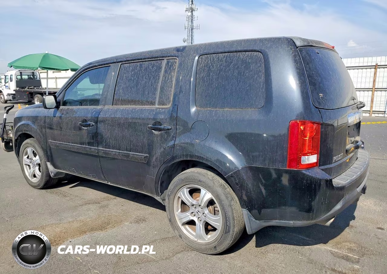 2012 Honda Pilot Exl VIN:5FNYF3H57CB025972 - 2