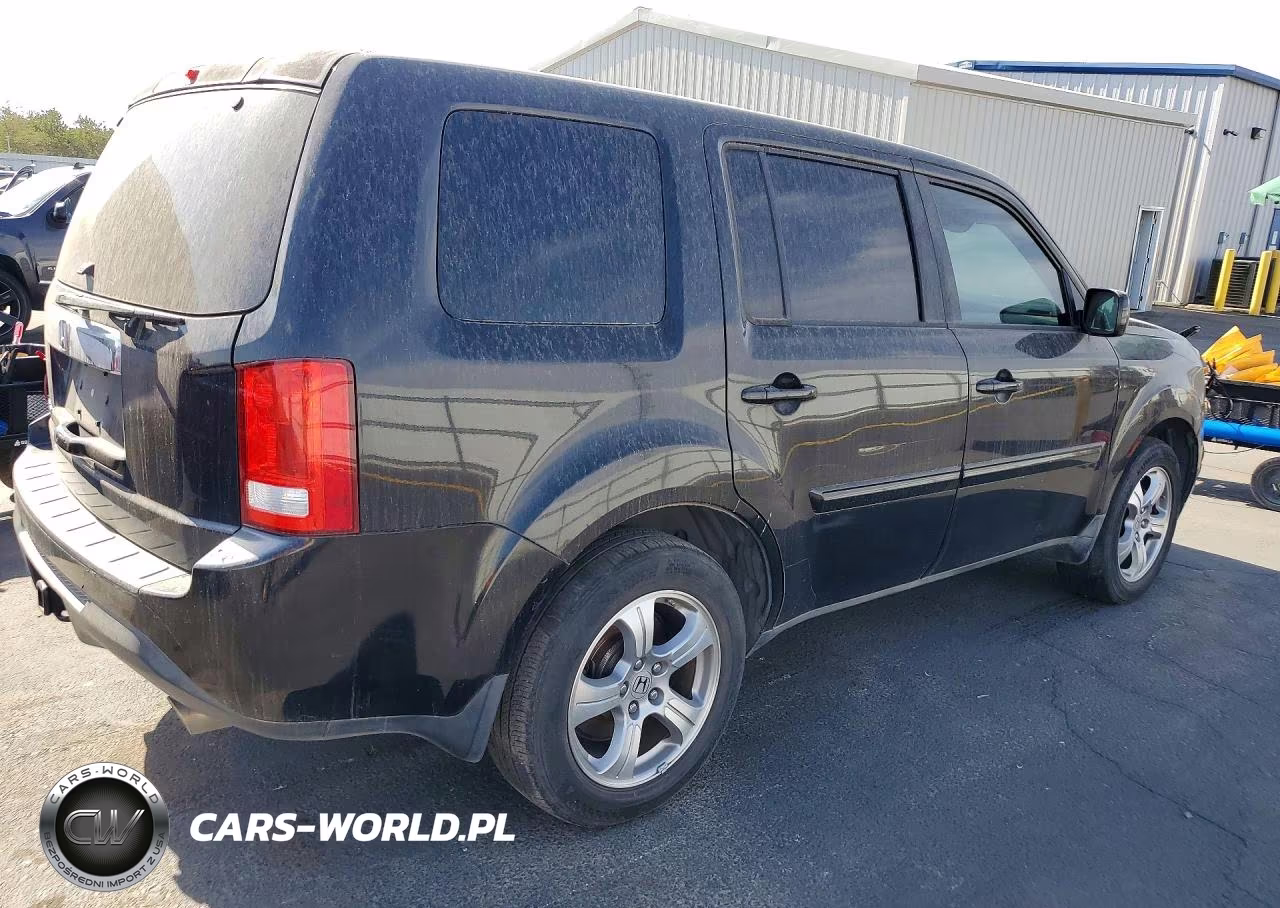 2012 Honda Pilot Exl VIN:5FNYF3H57CB025972 - 3