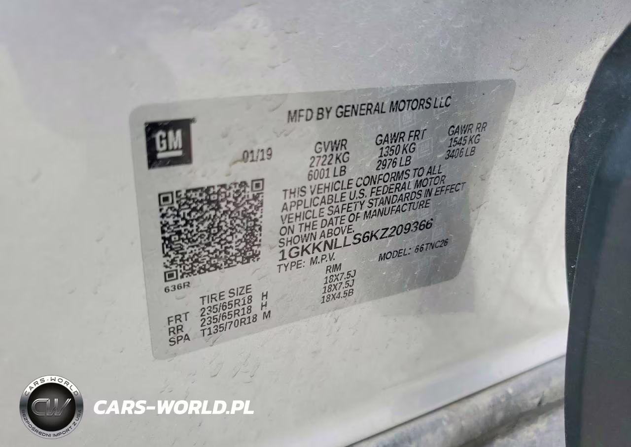2019 GMC Acadia Sle VIN:1GKKNLLS6KZ209366 - 14