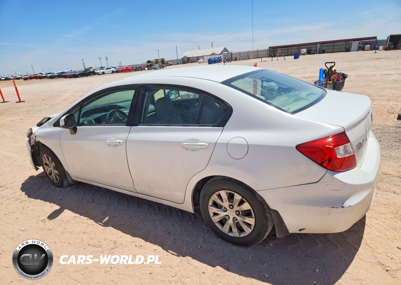 2012 Honda Civic Lx VIN:19XFB2F56CE053168 - 2
