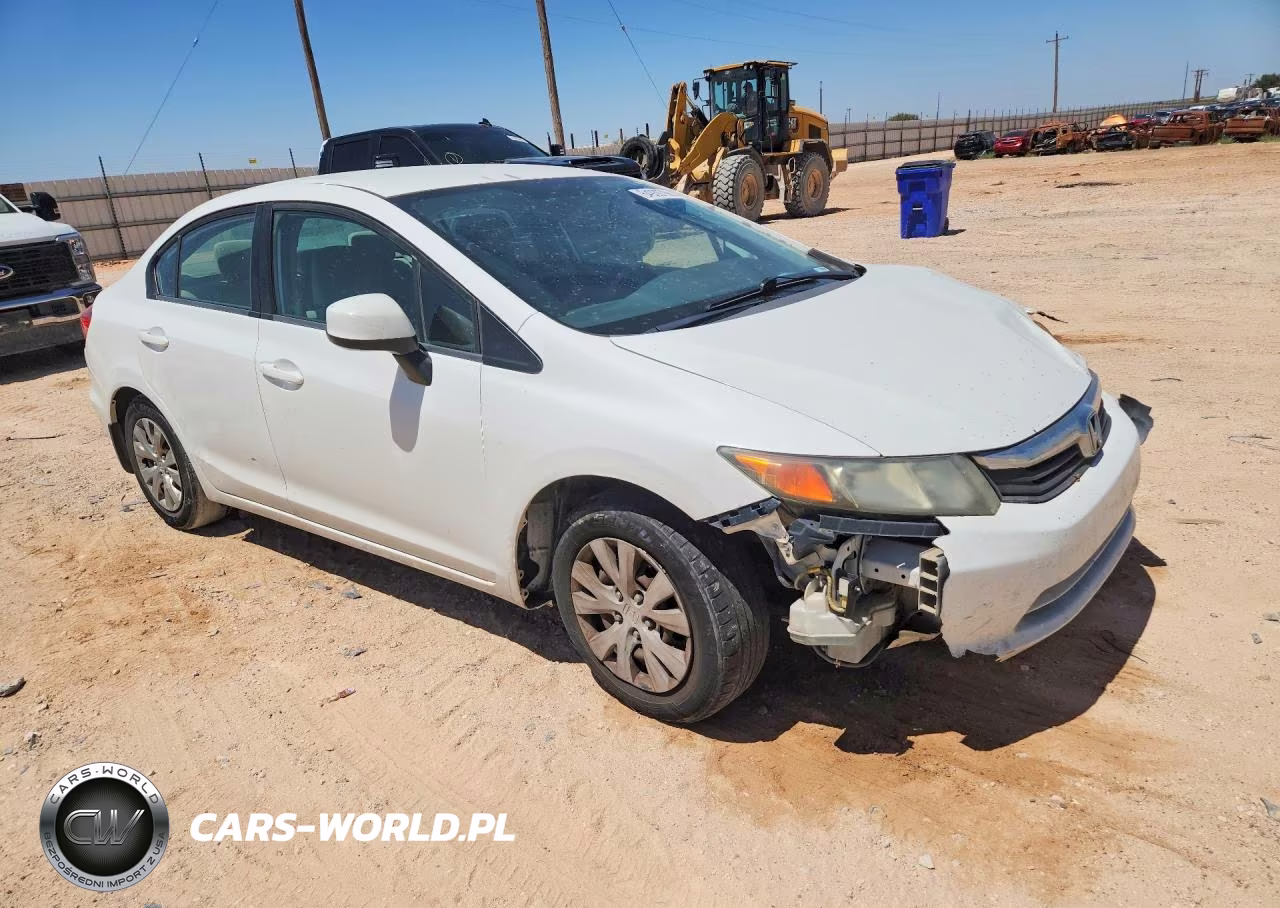 2012 Honda Civic Lx VIN:19XFB2F56CE053168 - 4