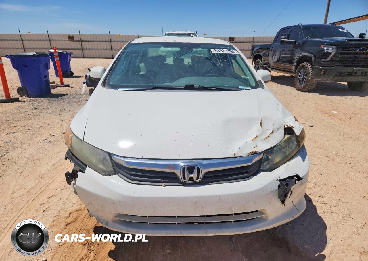 2012 Honda Civic Lx VIN:19XFB2F56CE053168 - 5