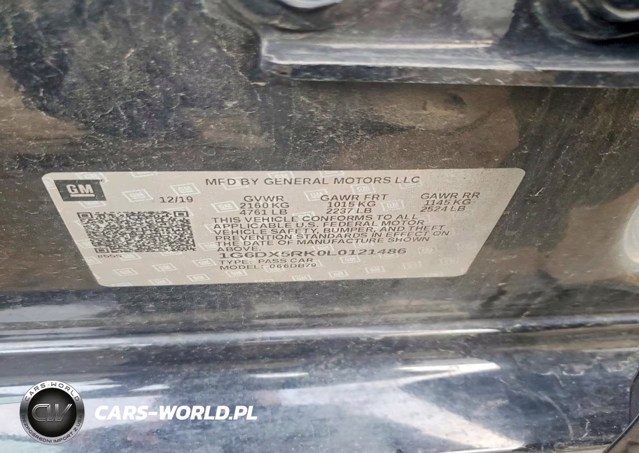 2020 Cadillac Ct5 Luxury VIN:1G6DX5RK0L0121486 - 12