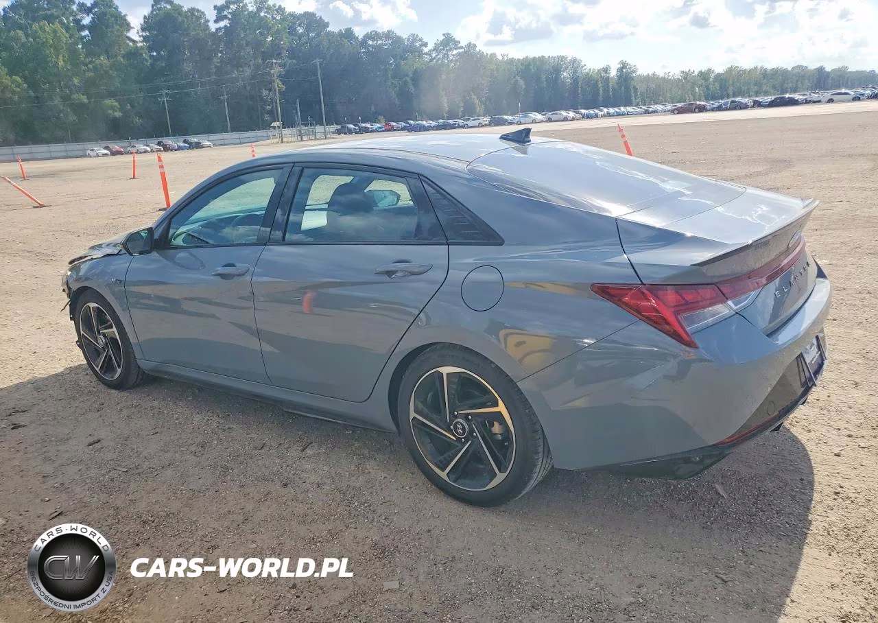 2023 Hyundai Elantra N Line VIN:KMHLR4AF1PU411516 - 2