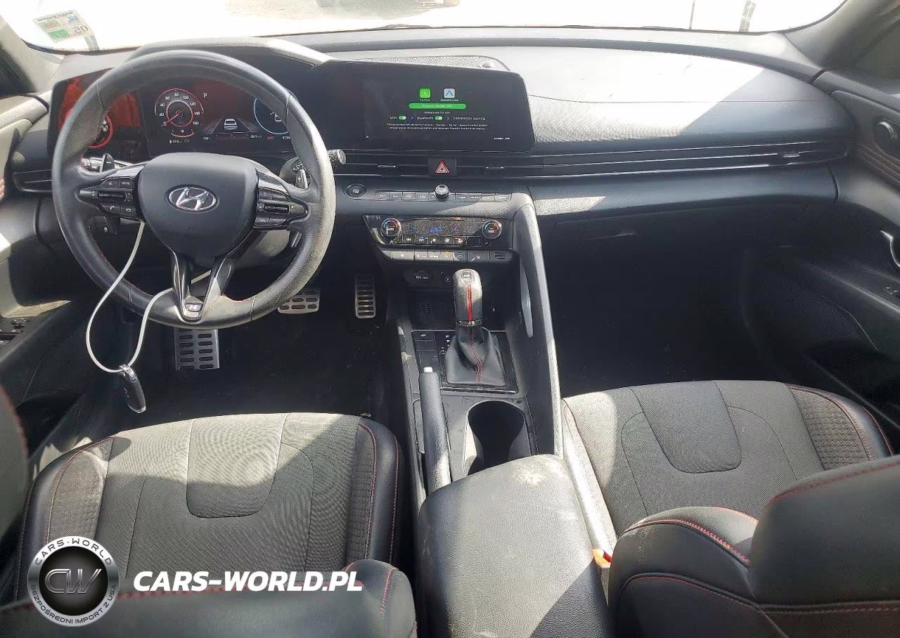 2023 Hyundai Elantra N Line VIN:KMHLR4AF1PU411516 - 8