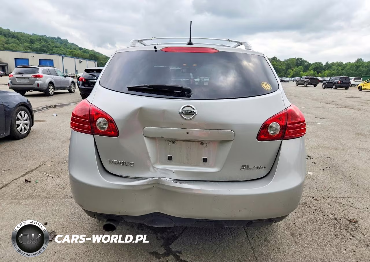 2009 Nissan Rogue S VIN:JN8AS58V79W191605 - 6