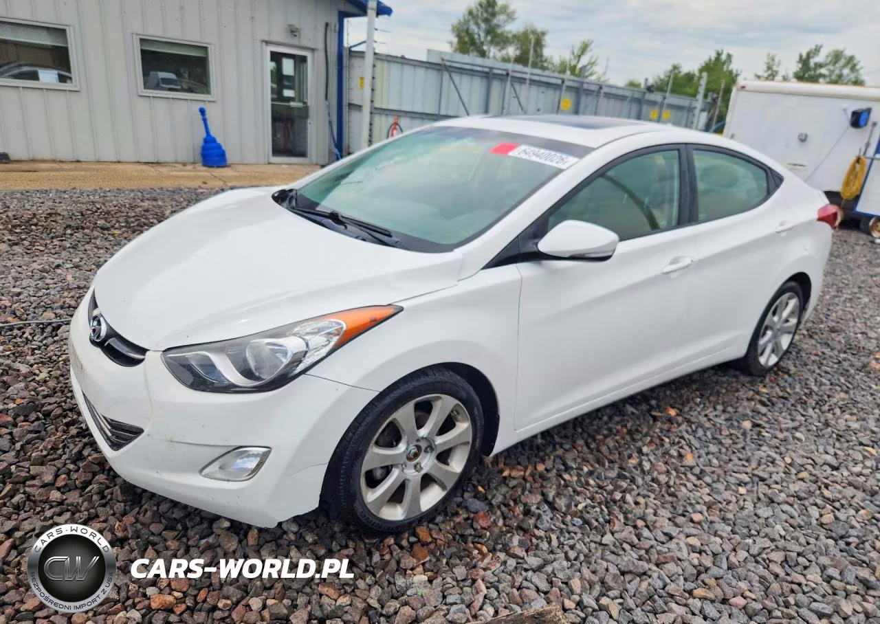 2013 Hyundai Elantra Limited VIN:5NPDH4AE2DH259500 - 1