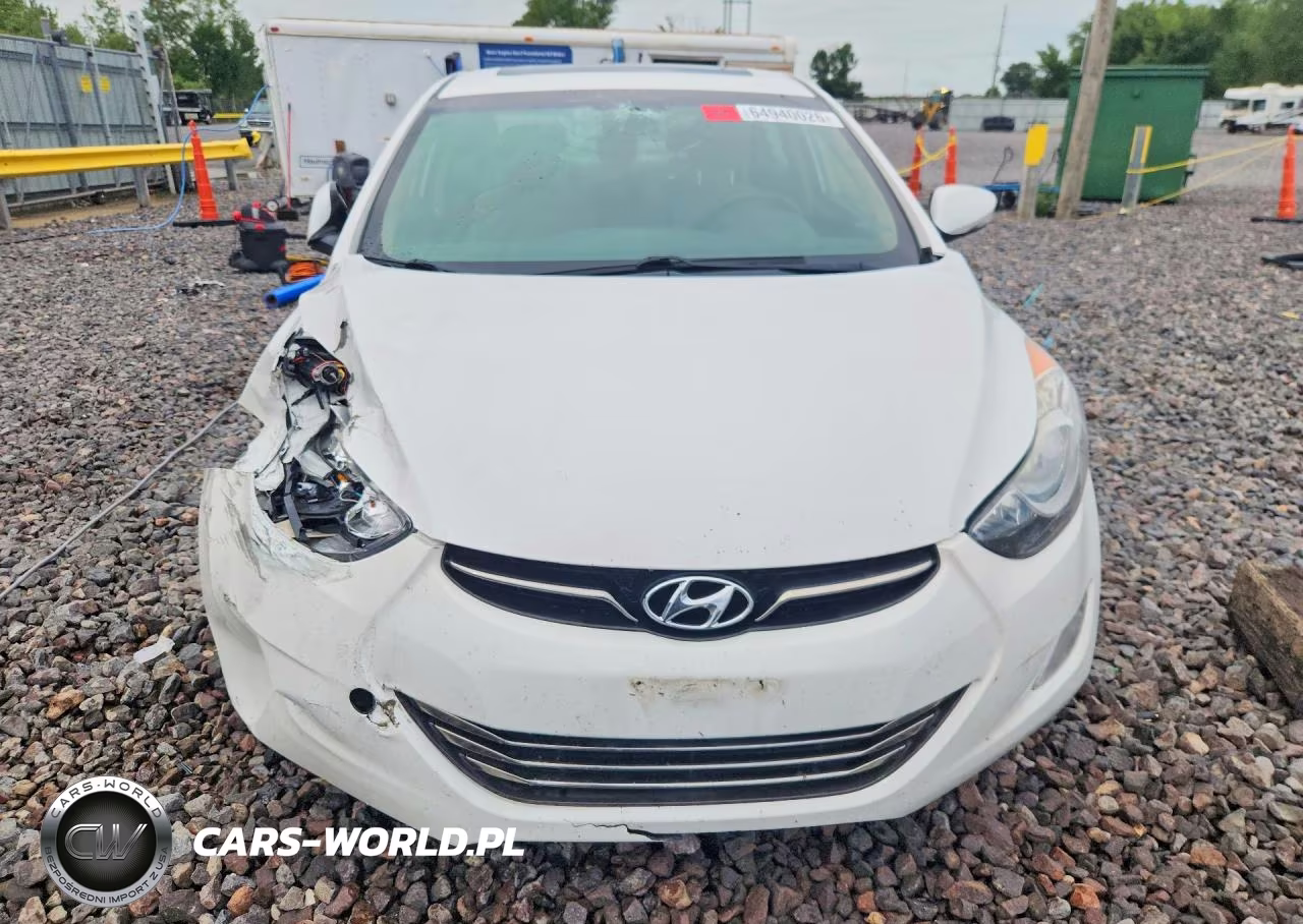 2013 Hyundai Elantra Limited VIN:5NPDH4AE2DH259500 - 5