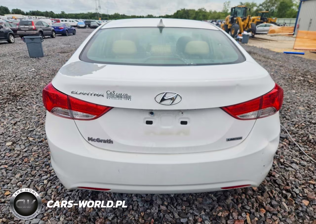 2013 Hyundai Elantra Limited VIN:5NPDH4AE2DH259500 - 6