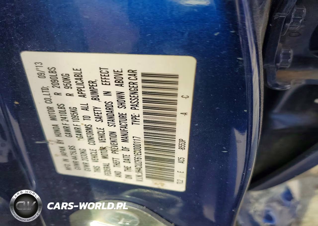 2014 Acura Tsx Tech VIN:JH4CU2F61EC000117 - 12