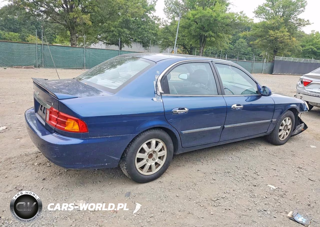 2002 Kia Optima Lx VIN:KNAGD126025169075 - 3