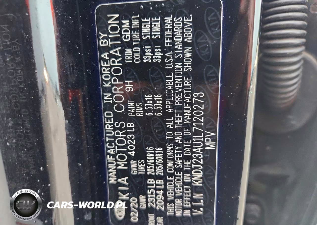 2020 Kia Soul Lx VIN:KNDJ23AU1L7120273 - 12