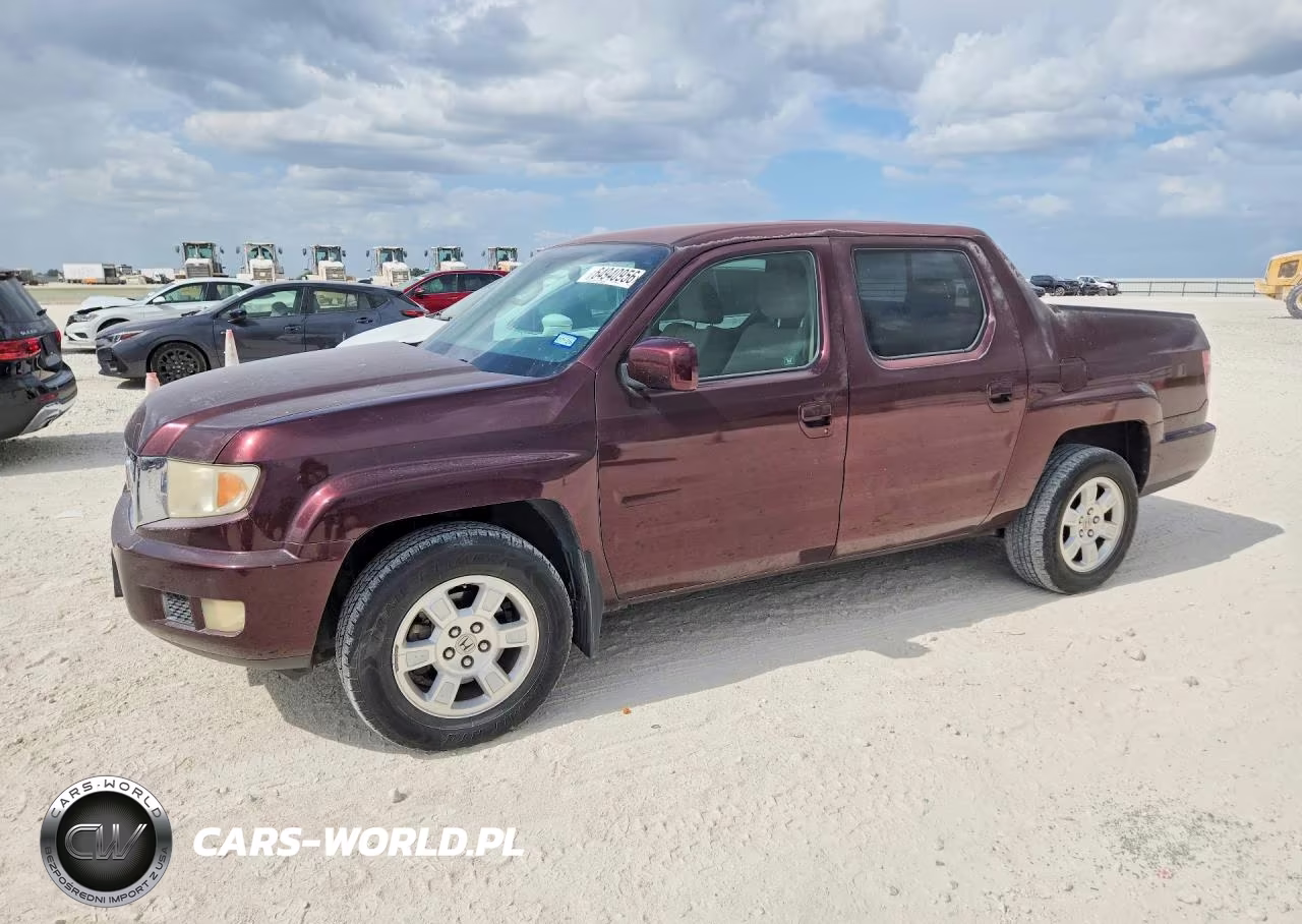 2009 Honda Ridgeline Rts VIN:5FPYK16409B101011 - 1