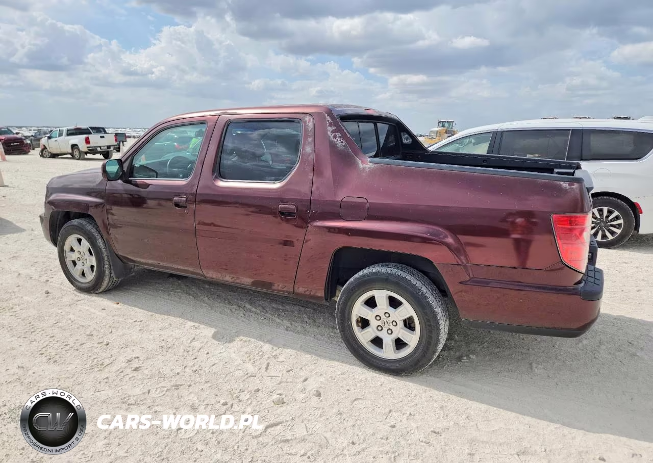 2009 Honda Ridgeline Rts VIN:5FPYK16409B101011 - 2