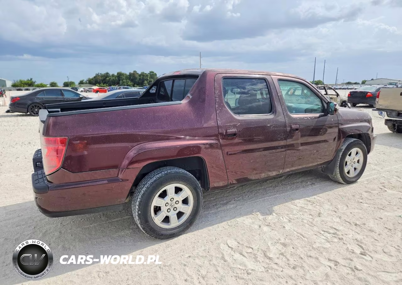 2009 Honda Ridgeline Rts VIN:5FPYK16409B101011 - 3