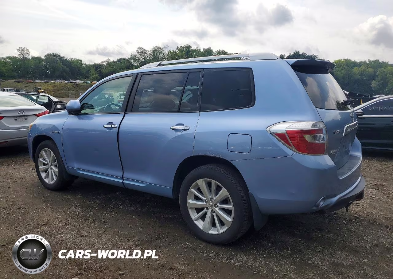2008 Toyota Highlander Hybrid Limited VIN:JTEEW44A782005691 - 2