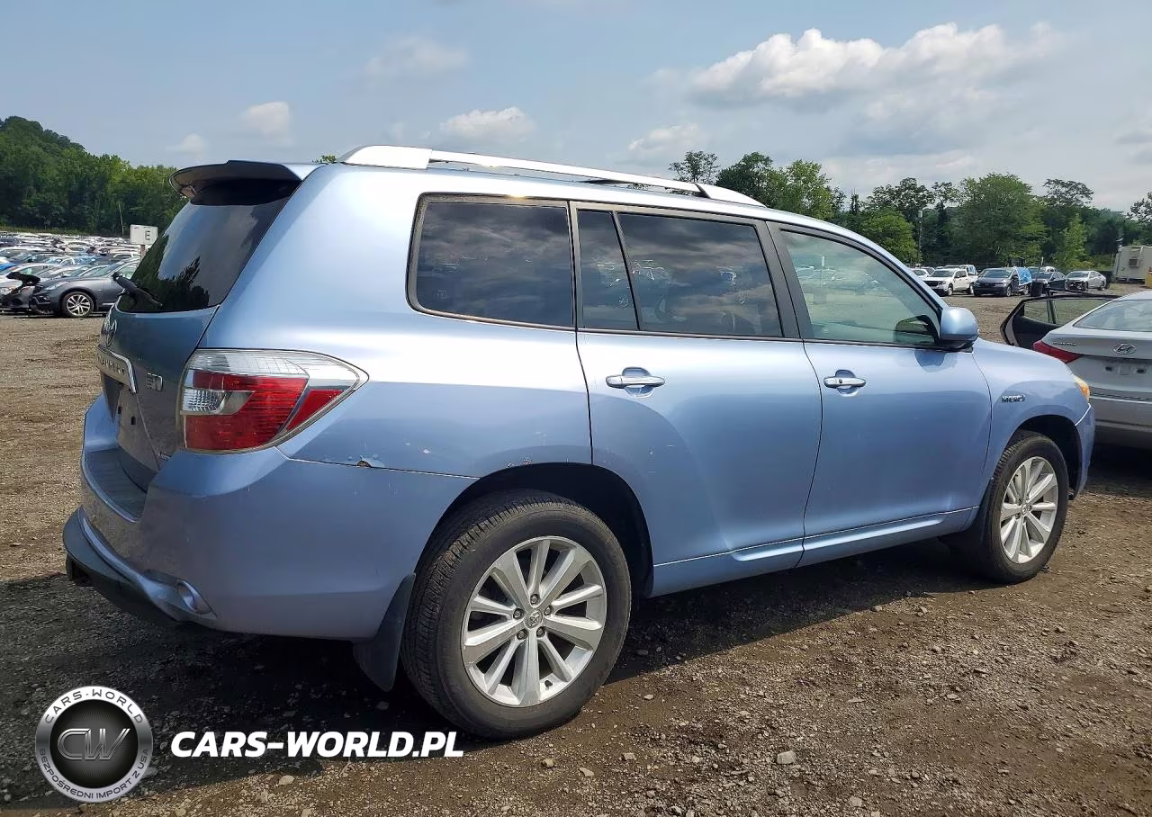 2008 Toyota Highlander Hybrid Limited VIN:JTEEW44A782005691 - 3