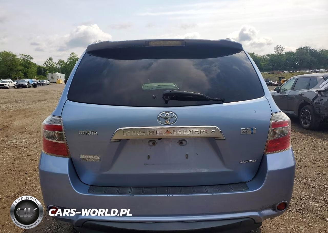 2008 Toyota Highlander Hybrid Limited VIN:JTEEW44A782005691 - 6