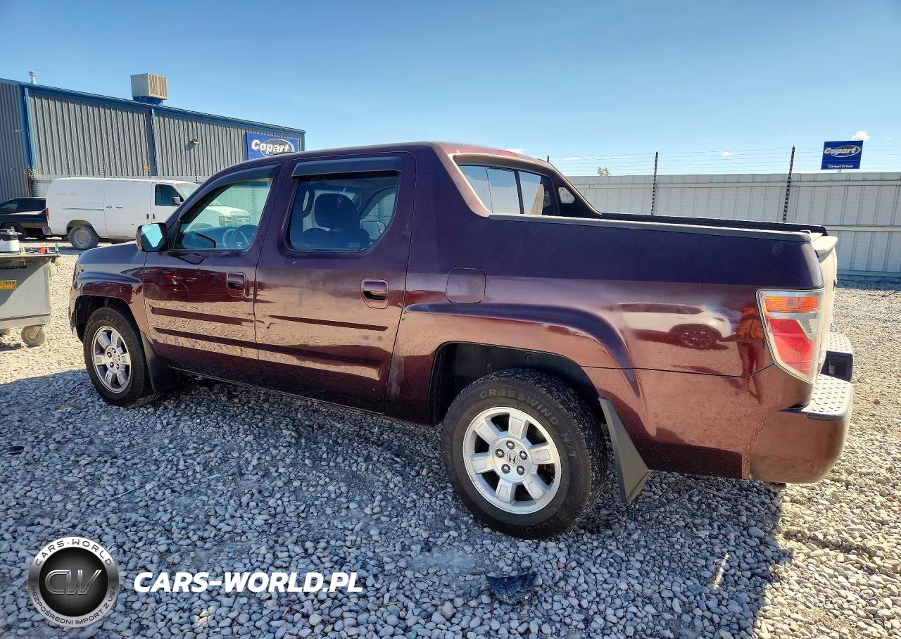 2008 Honda Ridgeline Rtl VIN:2HJYK16518H539414 - 2