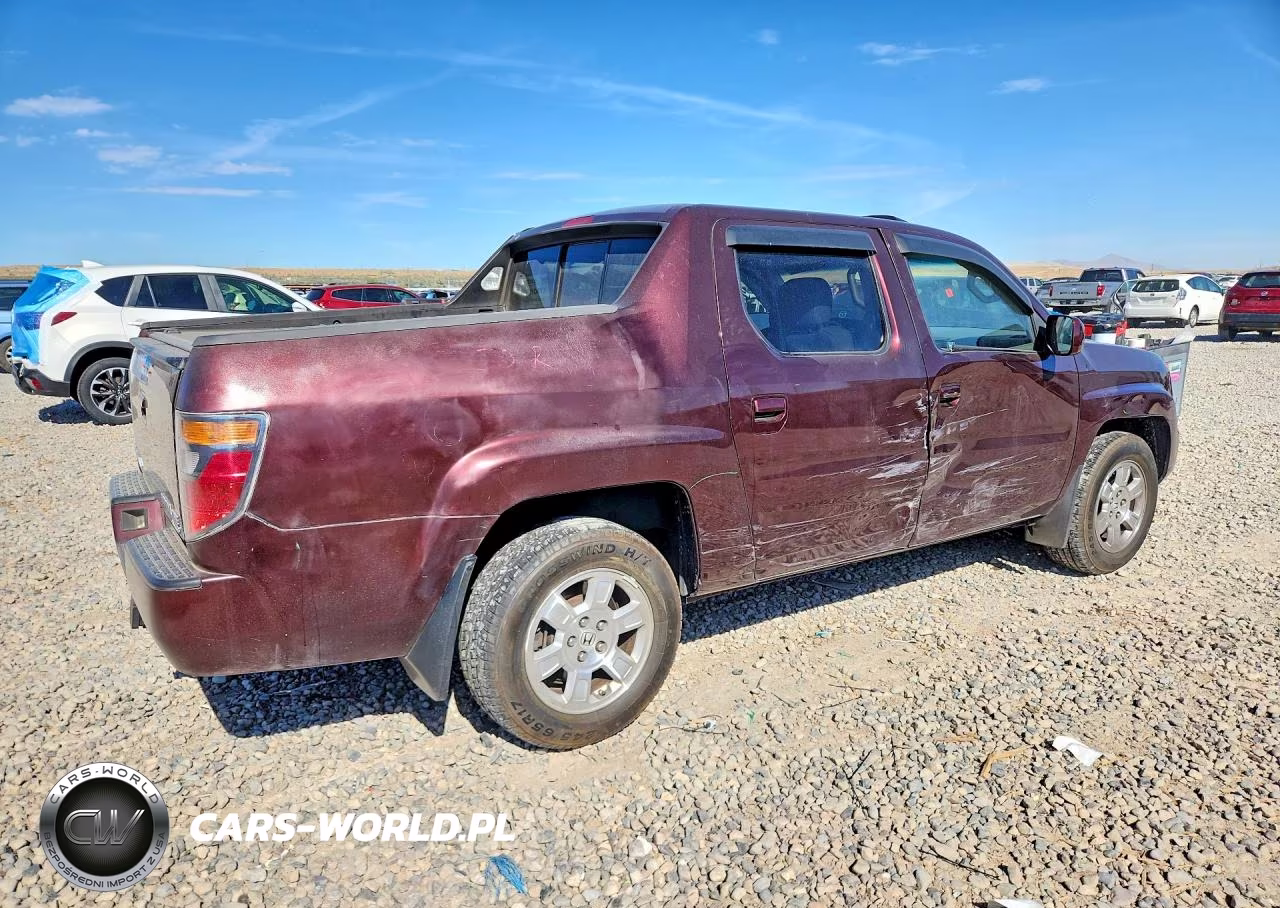 2008 Honda Ridgeline Rtl VIN:2HJYK16518H539414 - 3