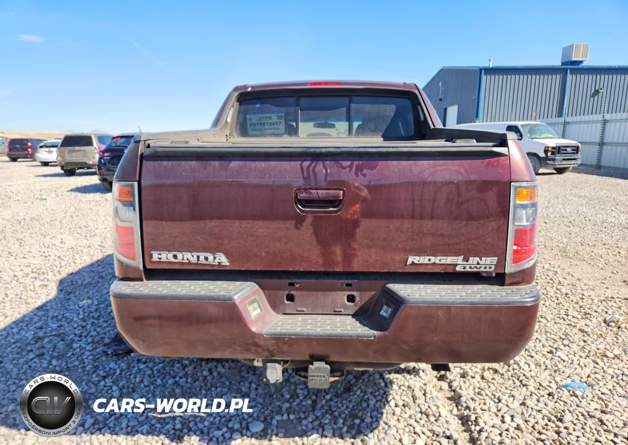 2008 Honda Ridgeline Rtl VIN:2HJYK16518H539414 - 6