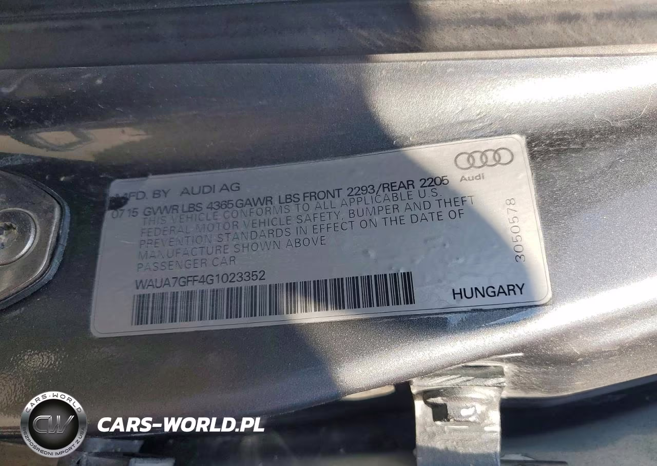 2016 Audi A3 Premium VIN:WAUA7GFF4G1023352 - 12