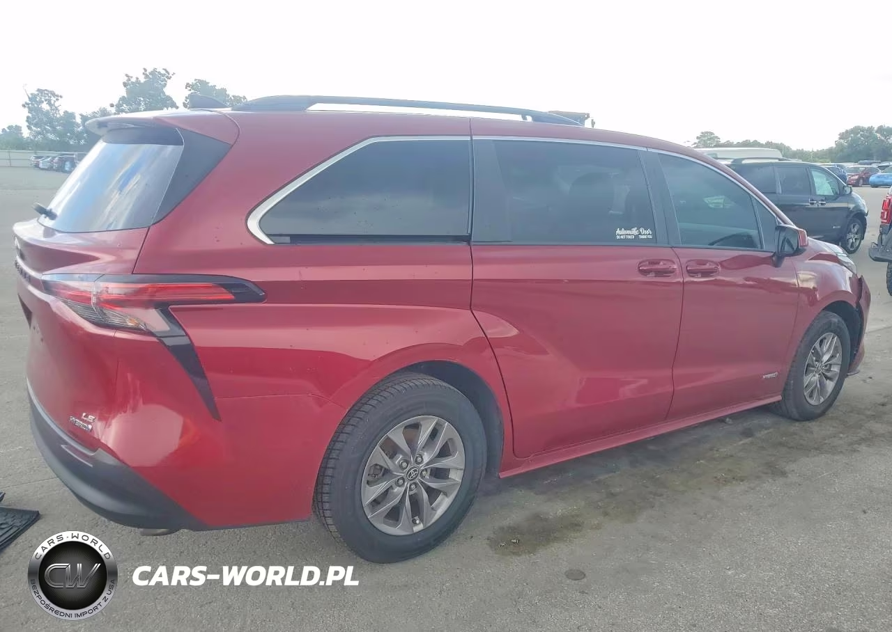 2021 Toyota Sienna Le VIN:5TDBRKEC3MS008349 - 3