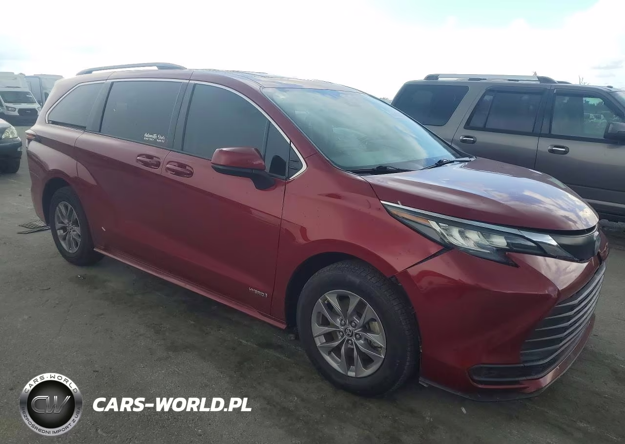 2021 Toyota Sienna Le VIN:5TDBRKEC3MS008349 - 4