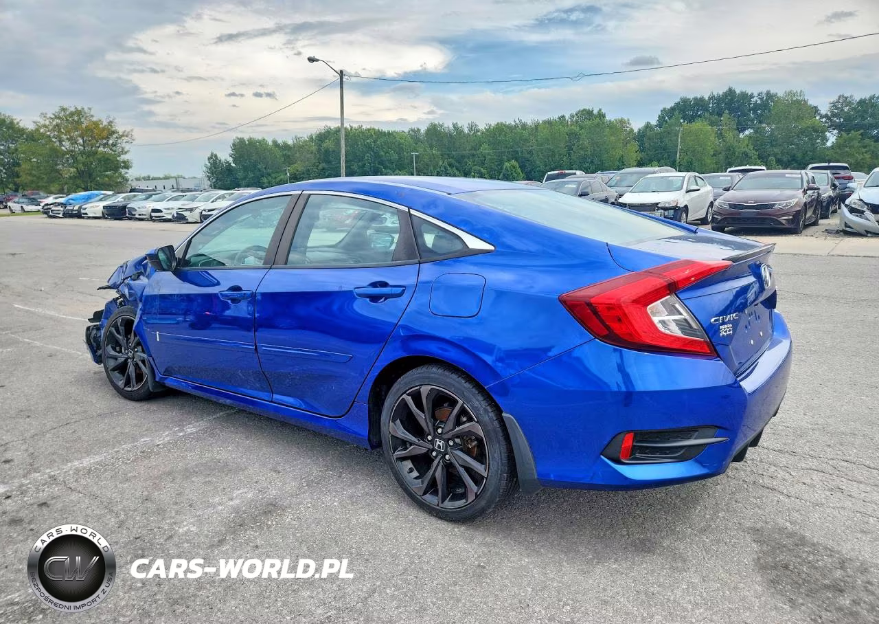 2020 Honda Civic Sport VIN:2HGFC2F80LH596223 - 2