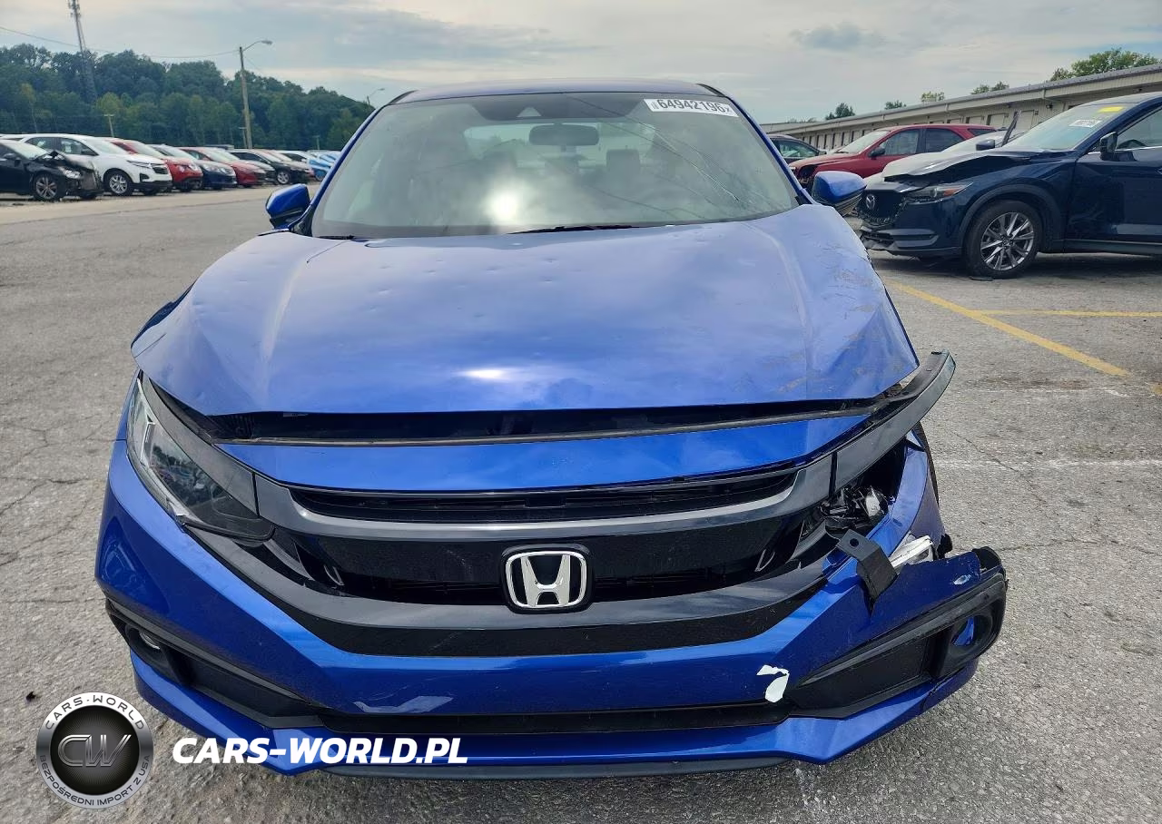 2020 Honda Civic Sport VIN:2HGFC2F80LH596223 - 5