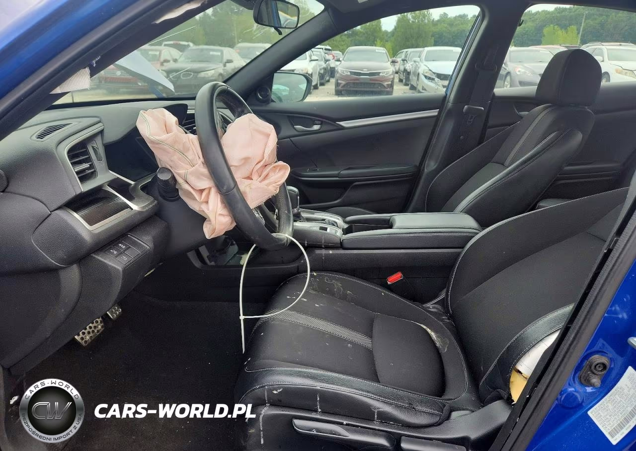 2020 Honda Civic Sport VIN:2HGFC2F80LH596223 - 7