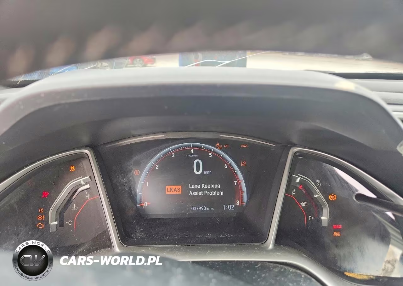2020 Honda Civic Sport VIN:2HGFC2F80LH596223 - 9