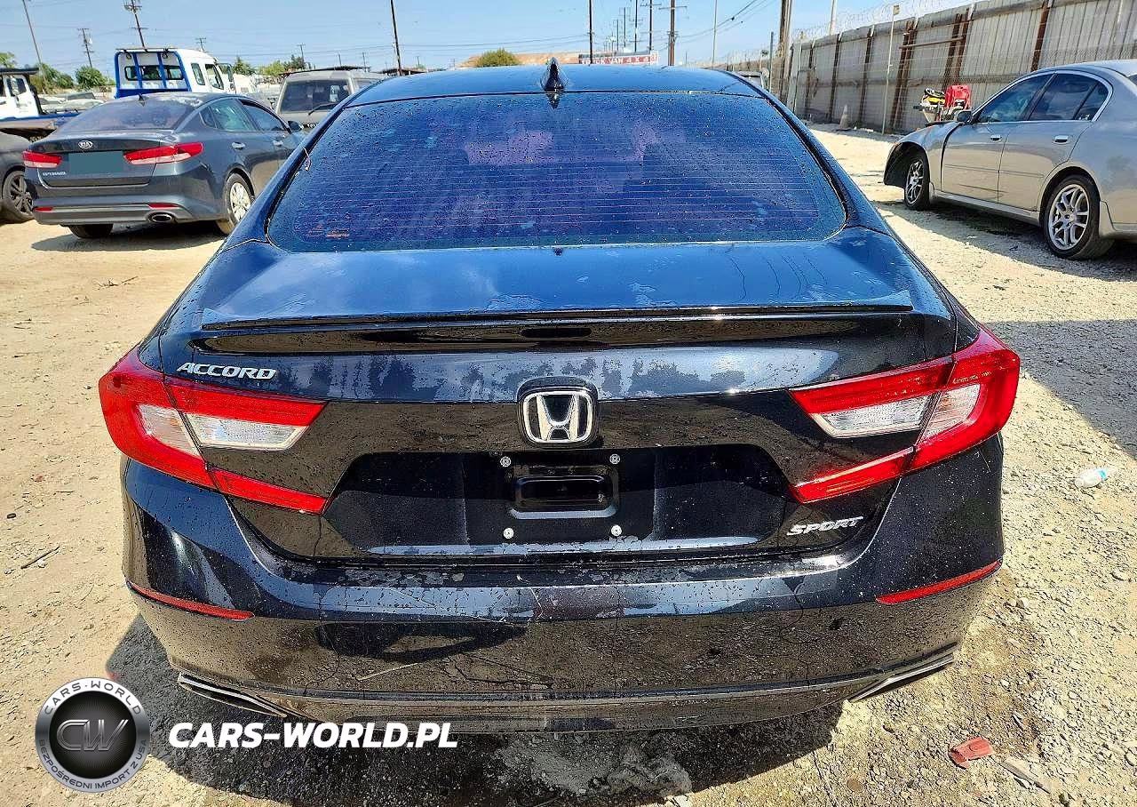 2022 Honda Accord Sport VIN:1HGCV1F33NA029923 - 6