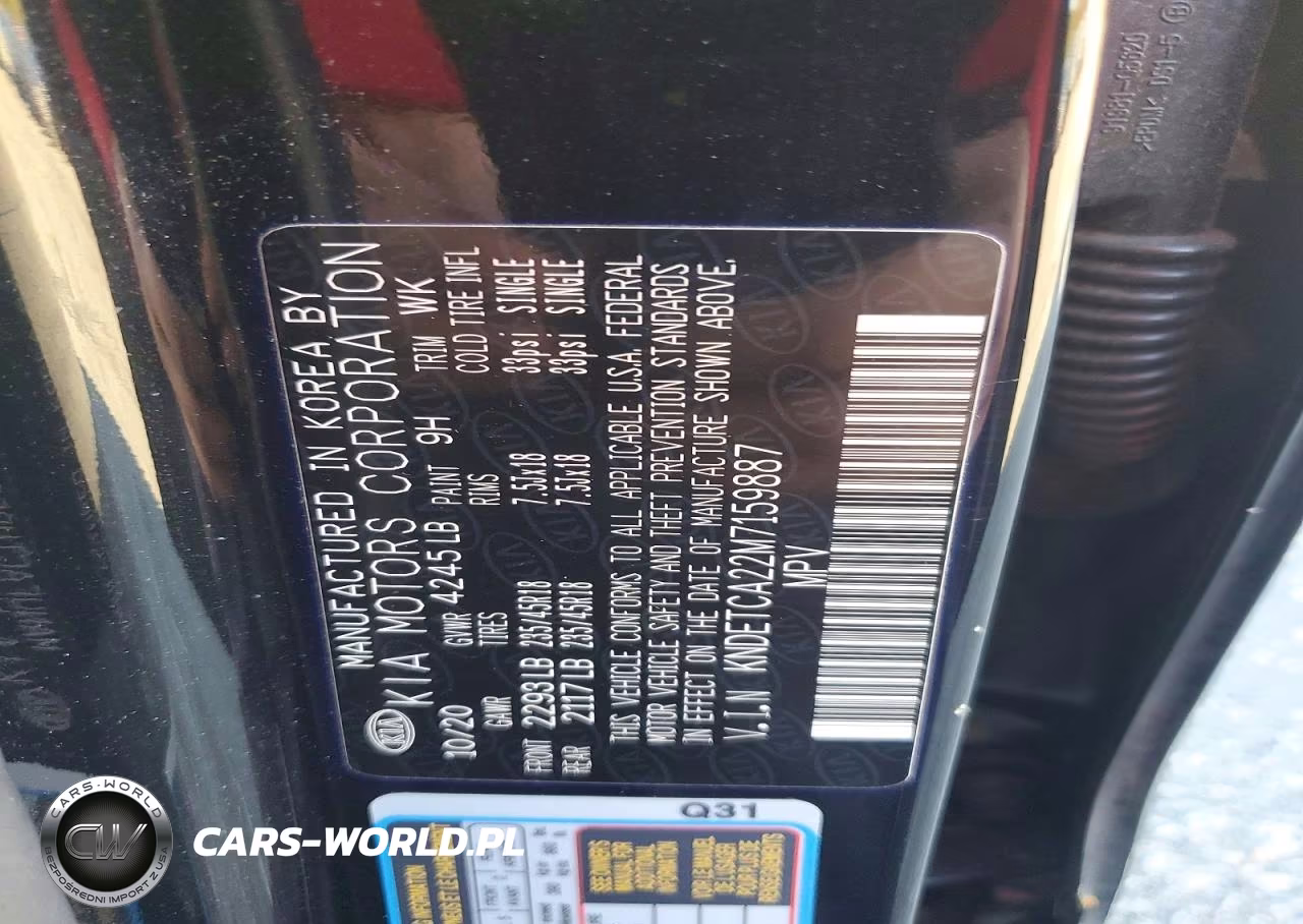 2021 Kia Seltos Sx VIN:KNDETCA22M7159887 - 13