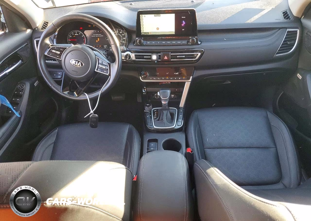 2021 Kia Seltos Sx VIN:KNDETCA22M7159887 - 8