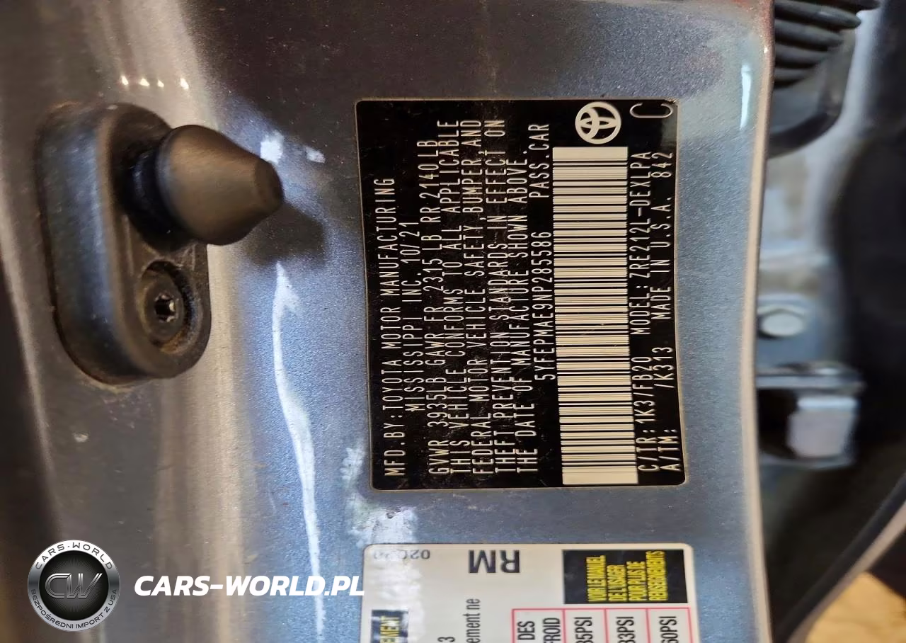 2022 Toyota Corolla Le VIN:5YFEPMAE9NP285586 - 12