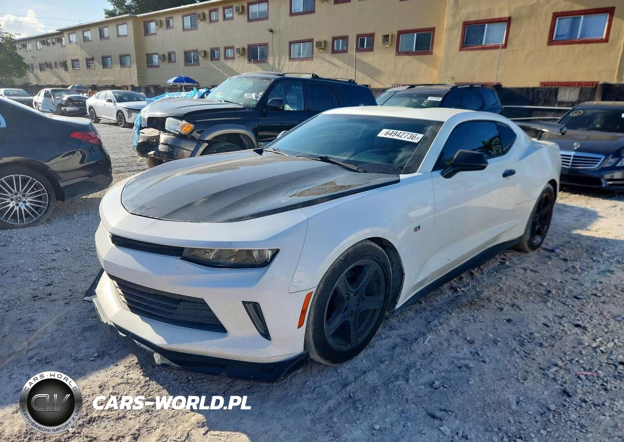 2018 Chevrolet Camaro Lt VIN:1G1FB1RX3J0156456 - 1
