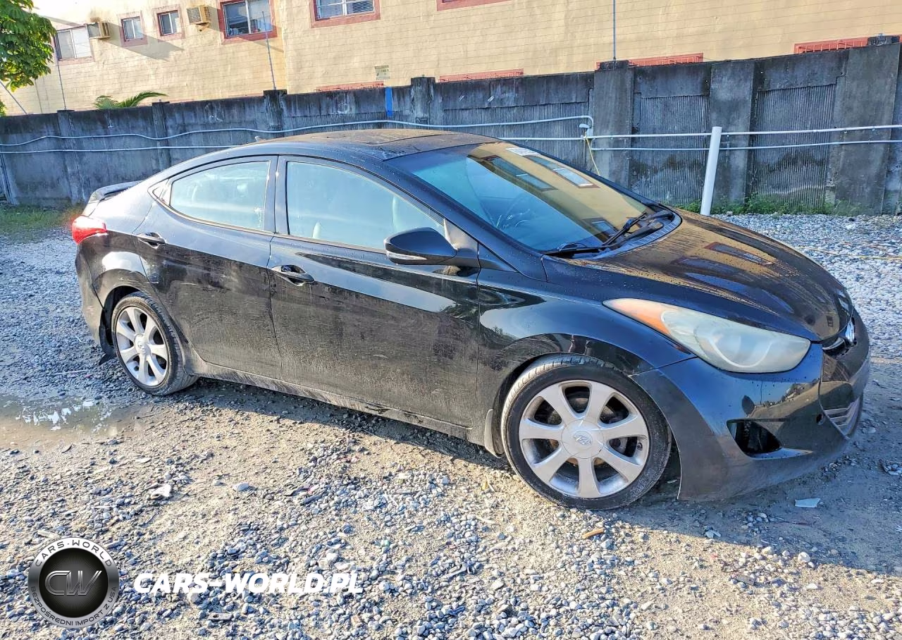 2013 Hyundai Elantra Limited VIN:5NPDH4AE2DH339167 - 4
