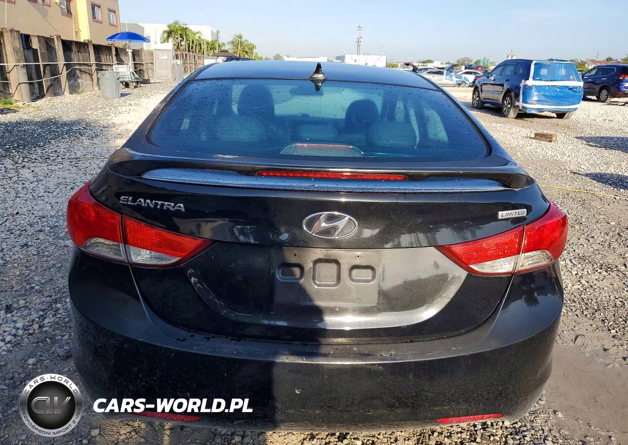 2013 Hyundai Elantra Limited VIN:5NPDH4AE2DH339167 - 6