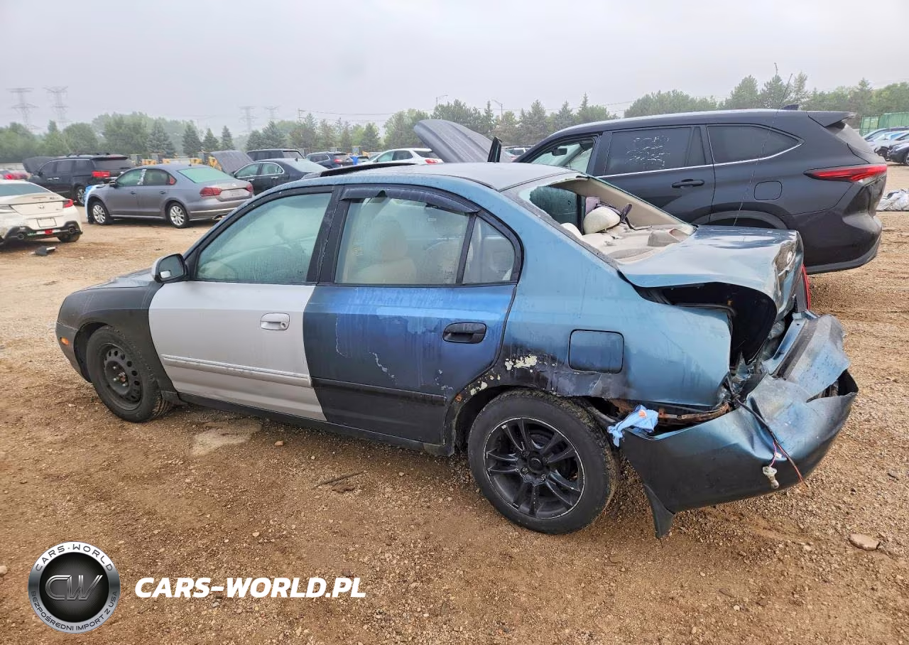 2003 Hyundai Elantra Gls VIN:KMHDN45D13U523929 - 2